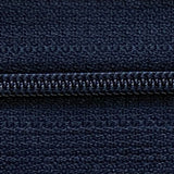black | nylon | zipper swatch