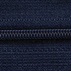 black | nylon | zipper swatch