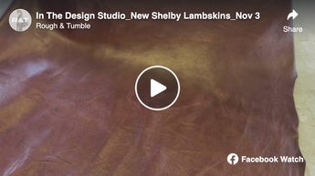 In The Design Studio, New Shelby Lambskins, Nov 3