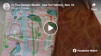 In The Design Studio, new fun fabrics, Nov 10