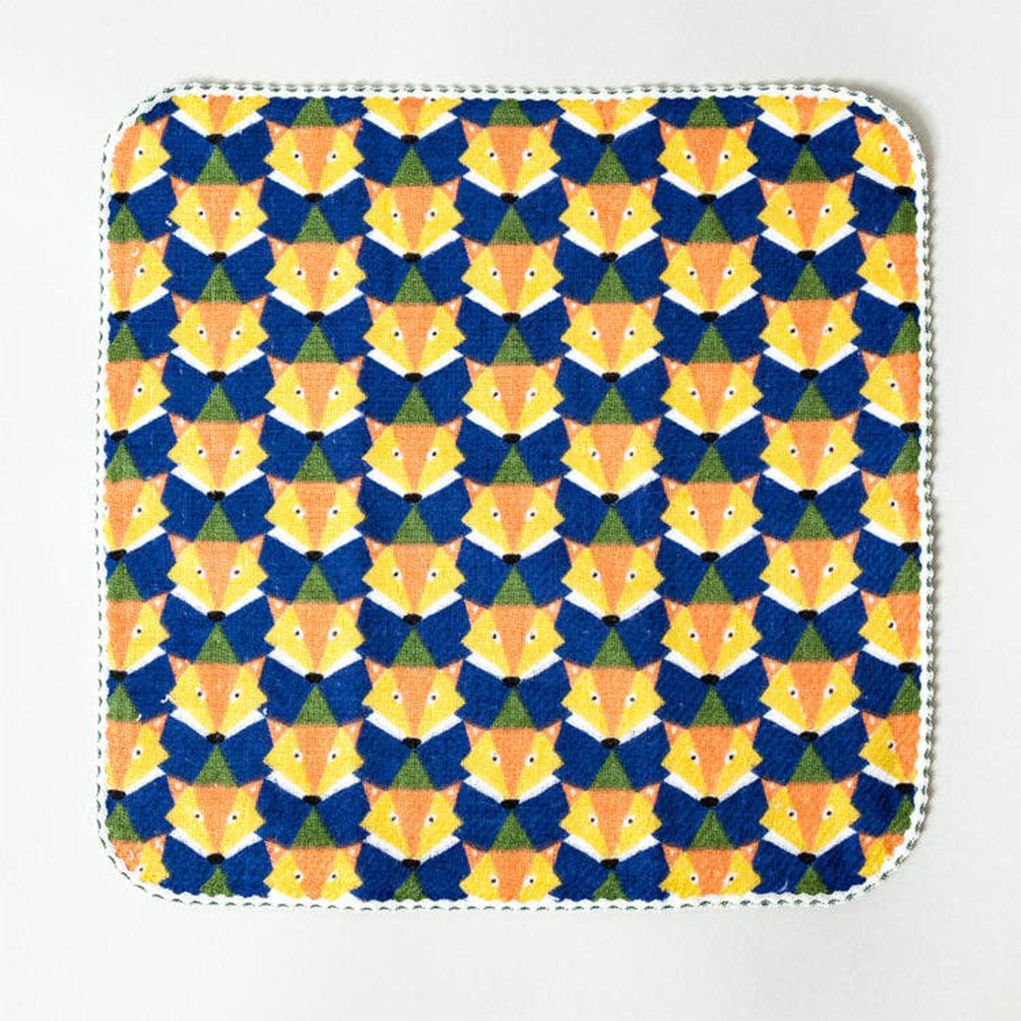 haikara handkerchief fox pattern