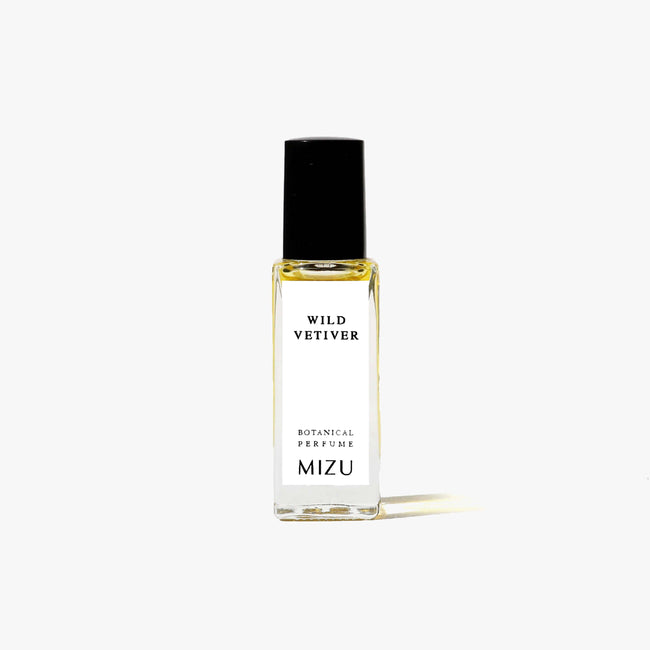 mizu botanical perfume | wild vetiver