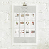 calendar | bento | 2025 | two sizes | yeesan loh