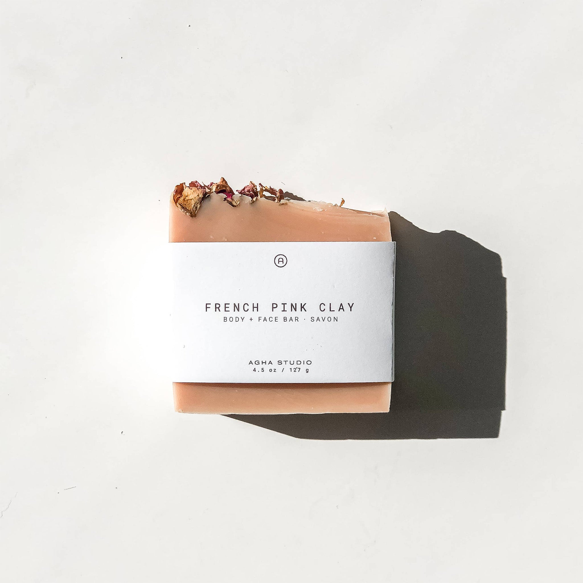 french pink clay body + face bar front