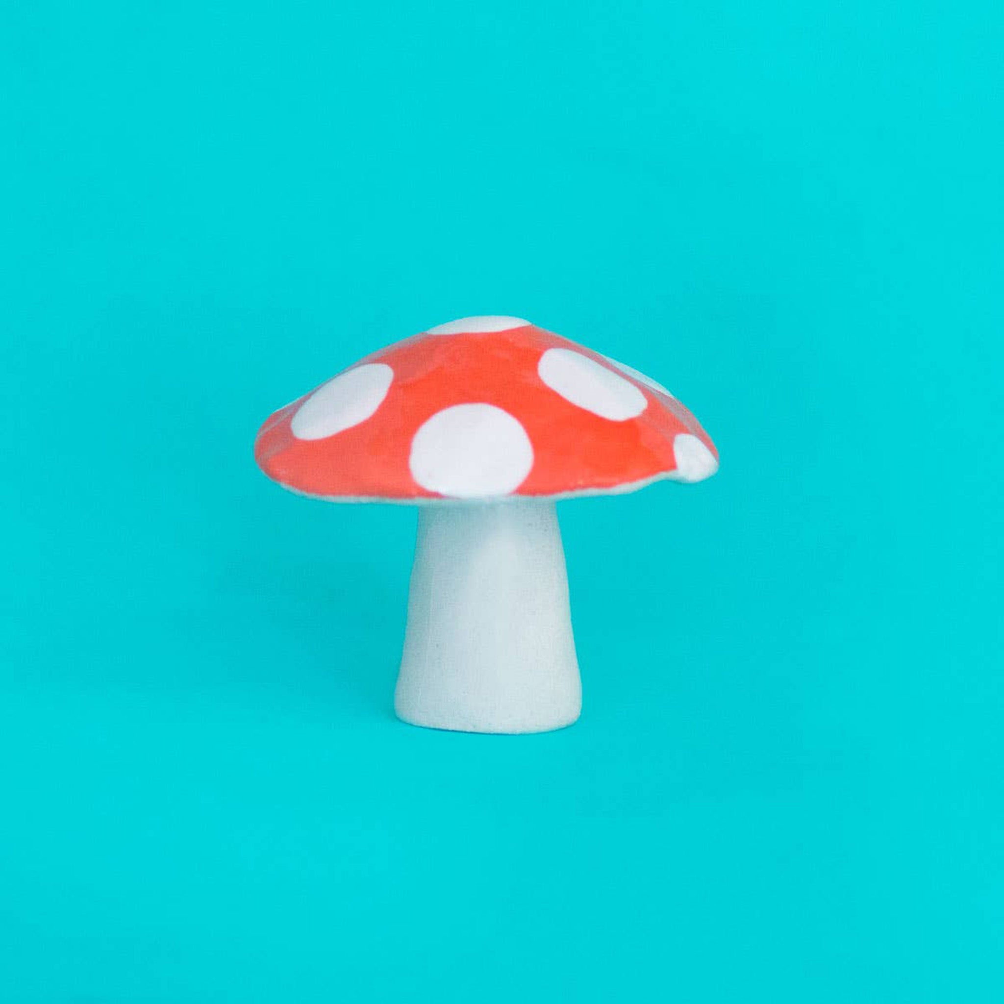 ceramic mini mushroom back