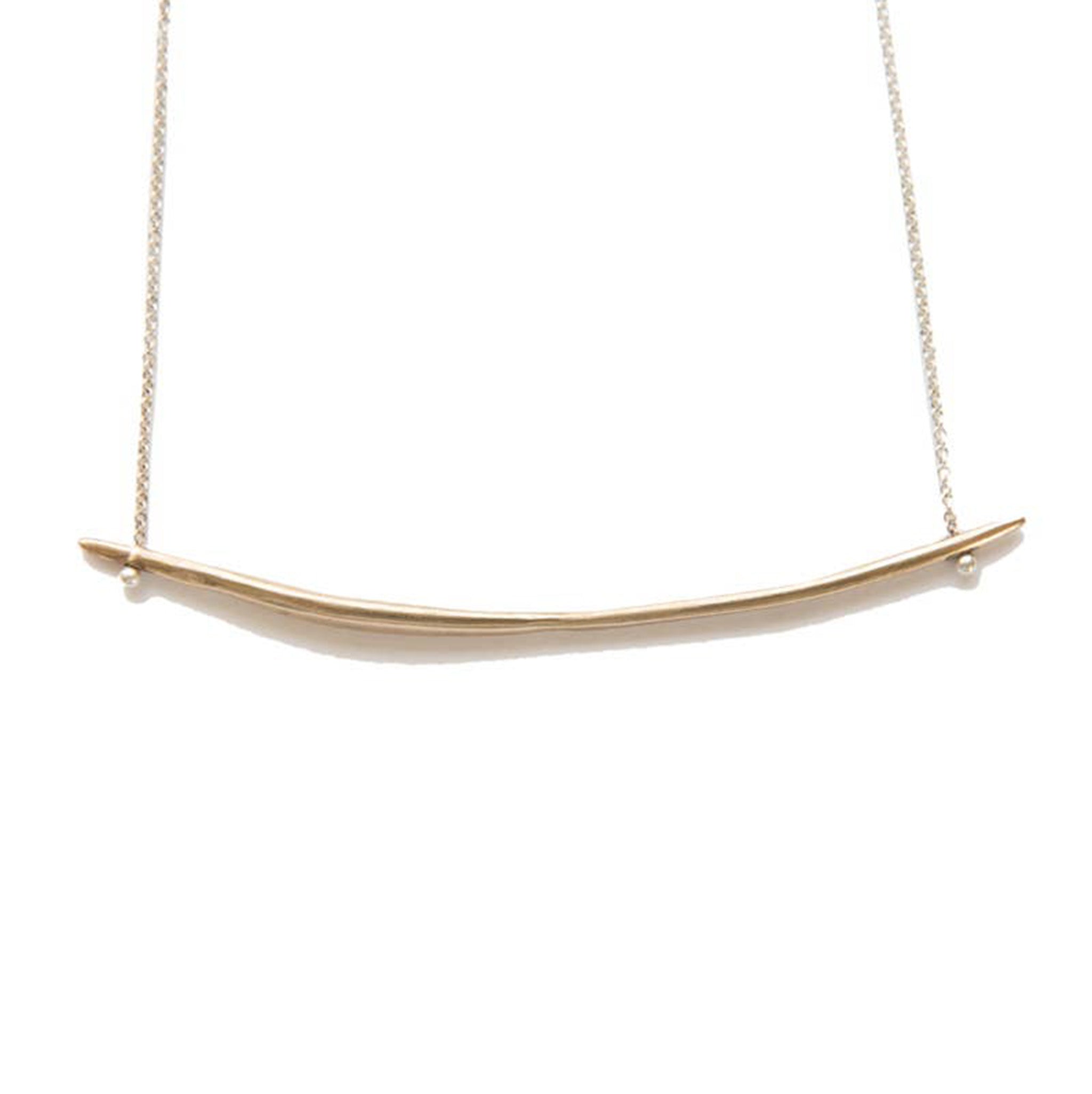 whisper bar necklace