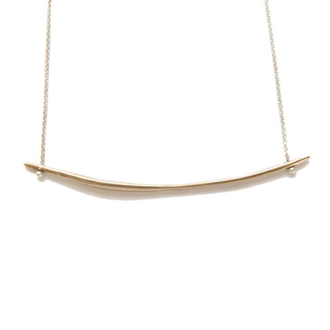 general | whisper bar necklace