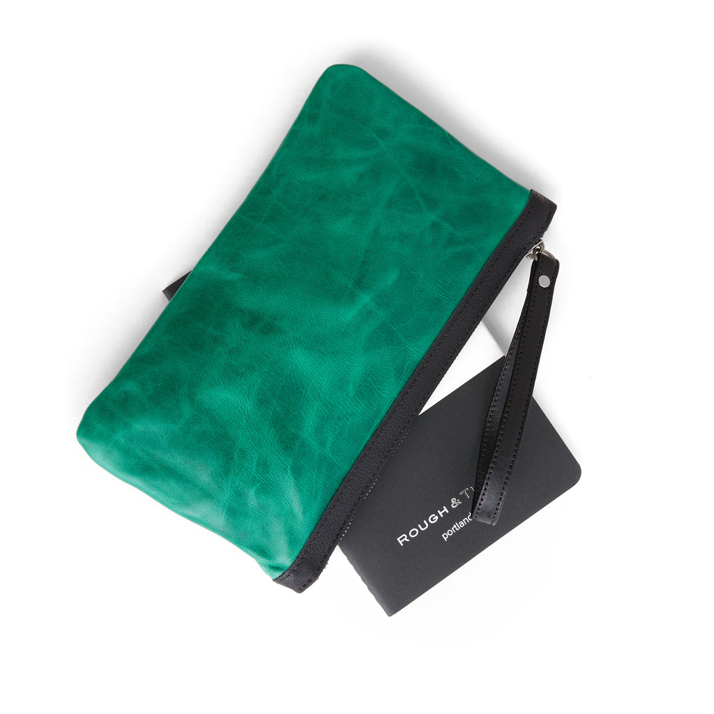 alex medium in emerald and black