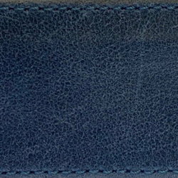 distressed indigo strap | two-stitch wide only | swatch