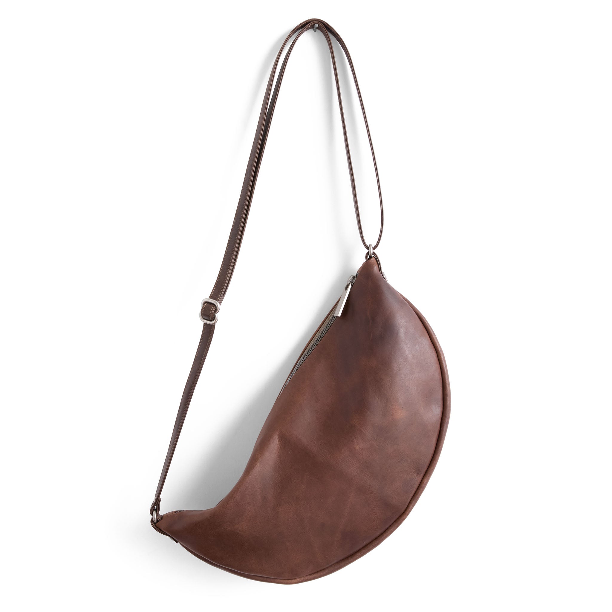 luna large in pure saddle and vintage brown