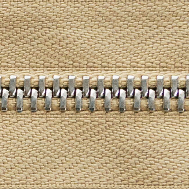 cafe | nickel | zipper swatch