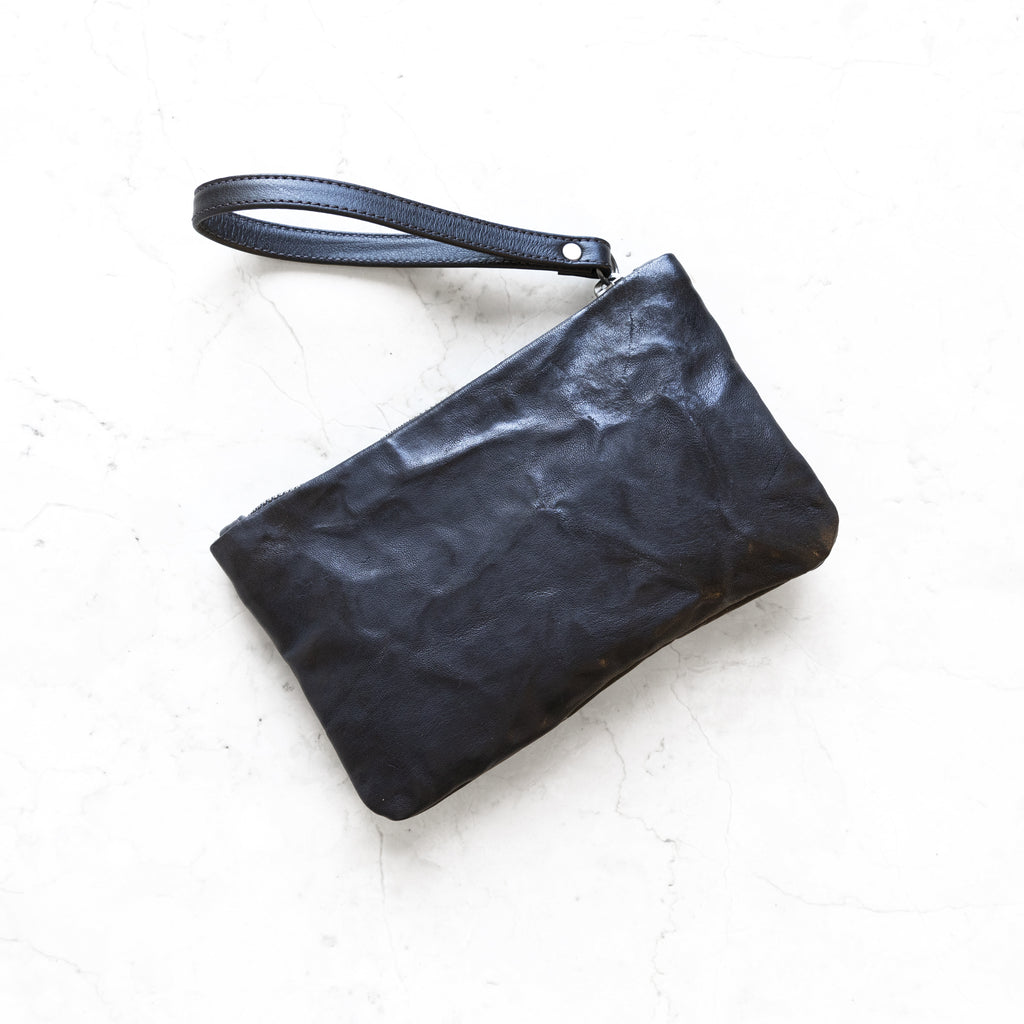 Gold & Black Metallic Mini-Clutch: Maine Made & Handmade Mini-Clutch Bags  for Women