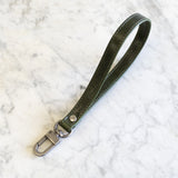 fob key clip wristlet leather maine