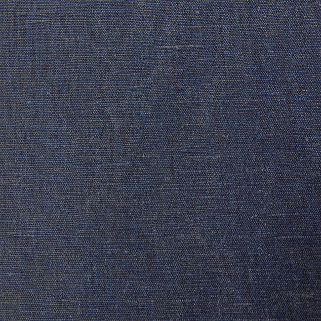 indigo handloomed linen | swatch