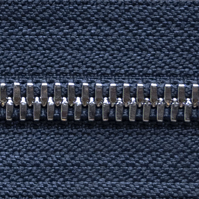 navy | nickel | zipper swatch