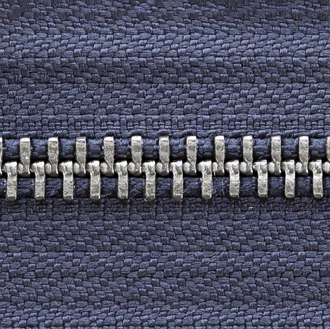 petrol | nickel | zipper swatch