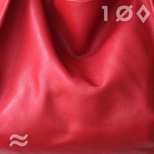 true red lambskin | swatch